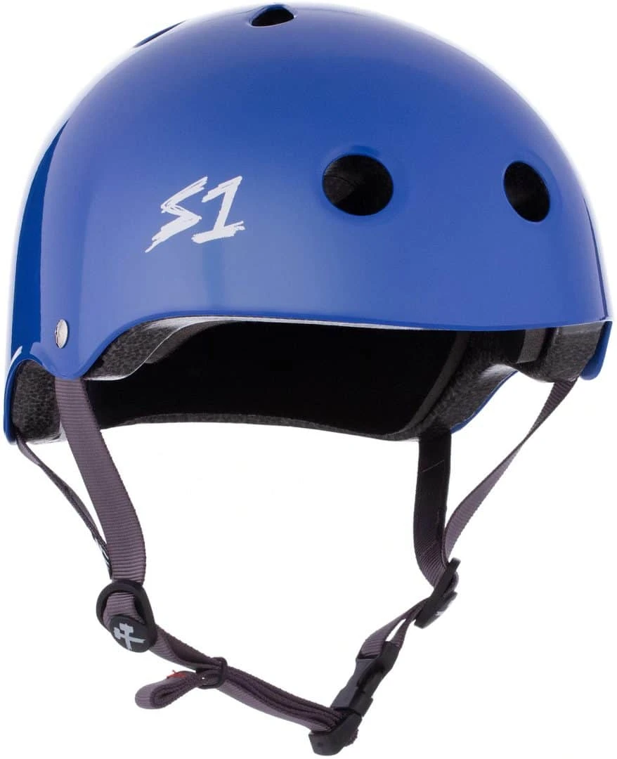 S-One Lifer Helmet - LA Blue Gloss 3 S-One Lifer Helmet - LA Blue Gloss