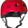 S-One Lifer Helmet - Bright Red Gloss (AUS/NZ Certified) -Roller Skating Equipment Store S One Lifer BrightRedGloss