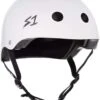 S-One Lifer Helmet - White Gloss 1 S-One Lifer Helmet - White Gloss -Roller Skating Equipment Store S One Lifer WhiteGloss