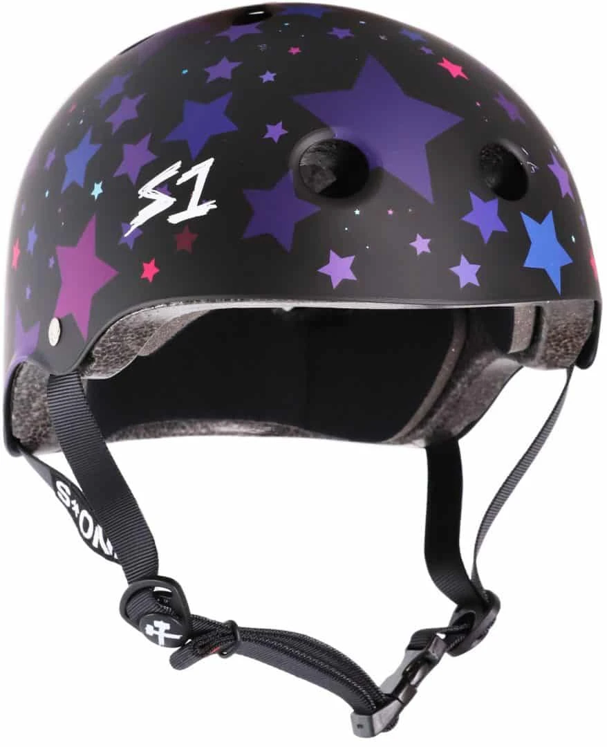 S-One Lifer Helmet - Black Matte / Star (AUS/NZ Certified) 3 S-One Lifer Helmet - Black Matte / Star (AUS/NZ Certified)