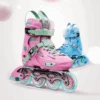 Infinity Adjustable Slalom Inline Skate - Blue Or Pink 1 Infinity Adjustable Slalom Inline Skate - Blue Or Pink -Roller Skating Equipment Store SSInfinity BlueandGreen
