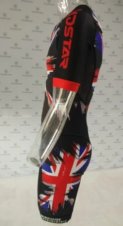 Sk8House - UK Flag Design - Pro Aero Skin Suit 8 Sk8House - UK Flag Design - Pro Aero Skin Suit -Roller Skating Equipment Store Sk8House UKFlagSkinsuit actual3