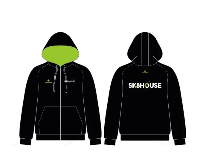 Sk8House - Zip Up Hoodie 3 Sk8House - Zip Up Hoodie