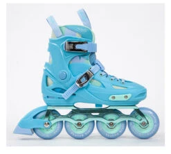 Infinity Adjustable Slalom Inline Skate - Blue Or Pink -Roller Skating Equipment Store SkatingStart Infinity Blue 3