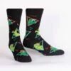 SOCK IT TO ME - Jurassic Party Crew Socks -Roller Skating Equipment Store SockItToMe JurassicPartyCrew 2