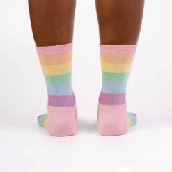 SOCK IT TO ME - Pastel Prismatic Crew Socks 8 SOCK IT TO ME - Pastel Prismatic Crew Socks -Roller Skating Equipment Store SockItToMe PastelPrismatic CrewSocks 3