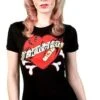 Sourpuss Bruised Heart - Short Sleeve Tee 1 Sourpuss Bruised Heart - Short Sleeve Tee -Roller Skating Equipment Store SourpussBruisedHeartT Shirt