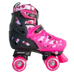 Starfire 300 - Adjustable Girl's And Boy's Skates -Roller Skating Equipment Store Starfire300 Glitz Pink 2