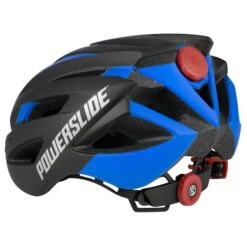 Powerslide Race Attack Helmet -Roller Skating Equipment Store powerslide race attack black blue Rear